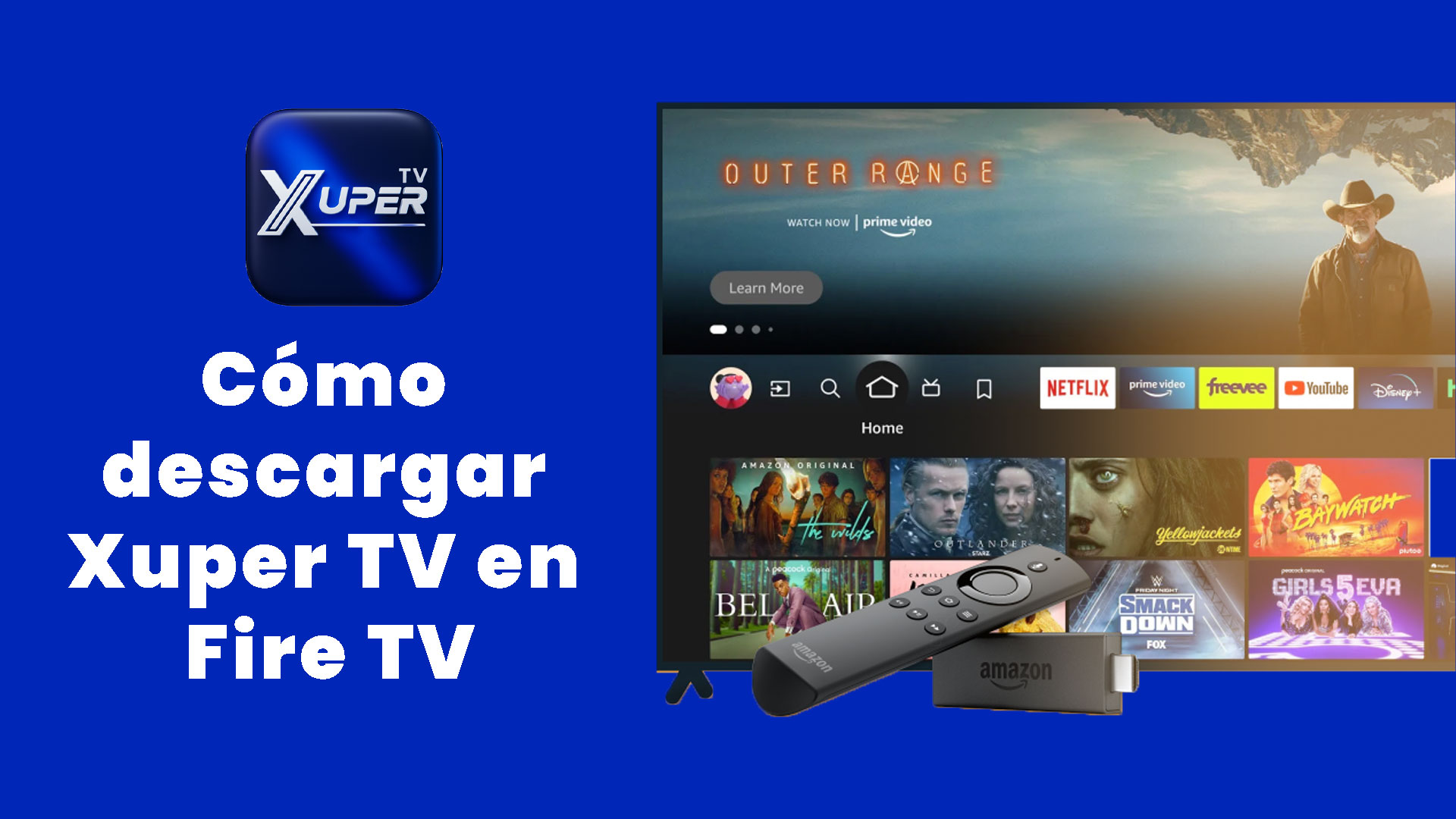 Cómo descargar Xuper TV en Fire TV